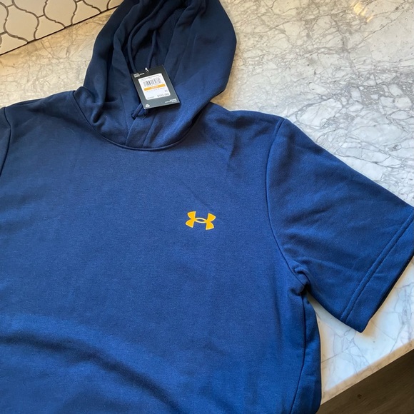 Under Armour Shirts Mens Under Armour Short Sleeve Hoodie Poshmark